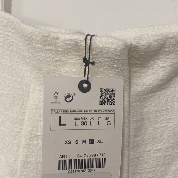 Zara white shorts - Picture 3 of 5